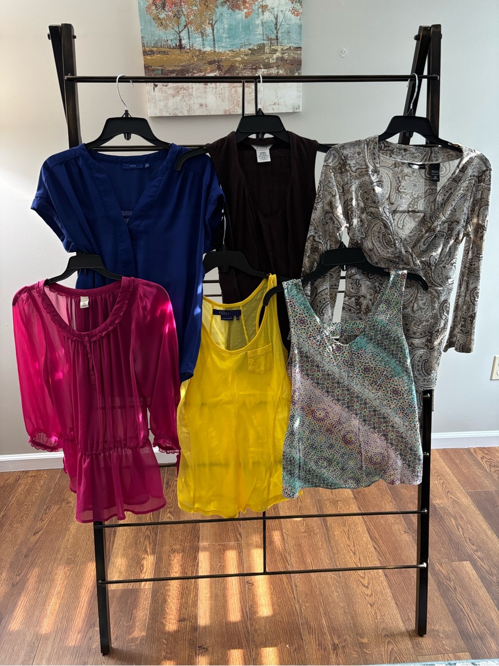 Bundle of SIX Women’s Tops Size XS Mixed Brands
